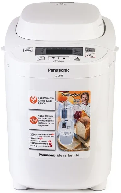 Хлебопечка Panasonic SD-2501 в Москве и Московской области от магазина Ammina